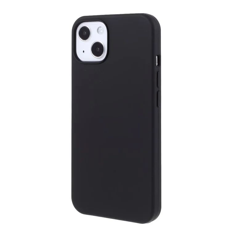 Silikonhülle für iPhone 15 Plus Case Mobile Phone Back Shell Protector - Schwarz
