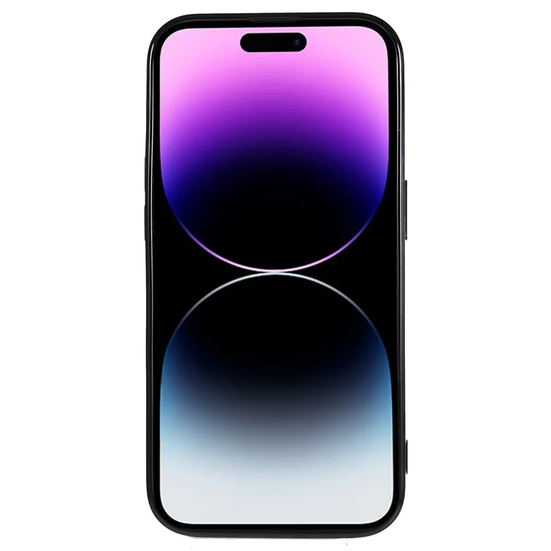 For iPhone 15 Pro Case Compatible with MagSafe TPU Precise Cutouts Phone Cover with Lens Film - Black