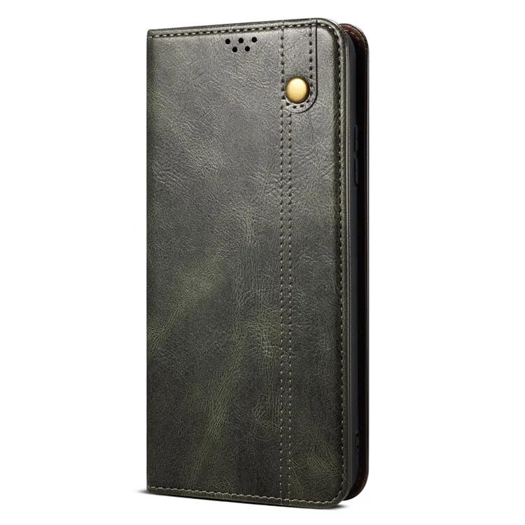 For Samsung Galaxy A05s 4G Case Mobile Phone Cover Stand Wallet TPU + PU Leather Shell - Green