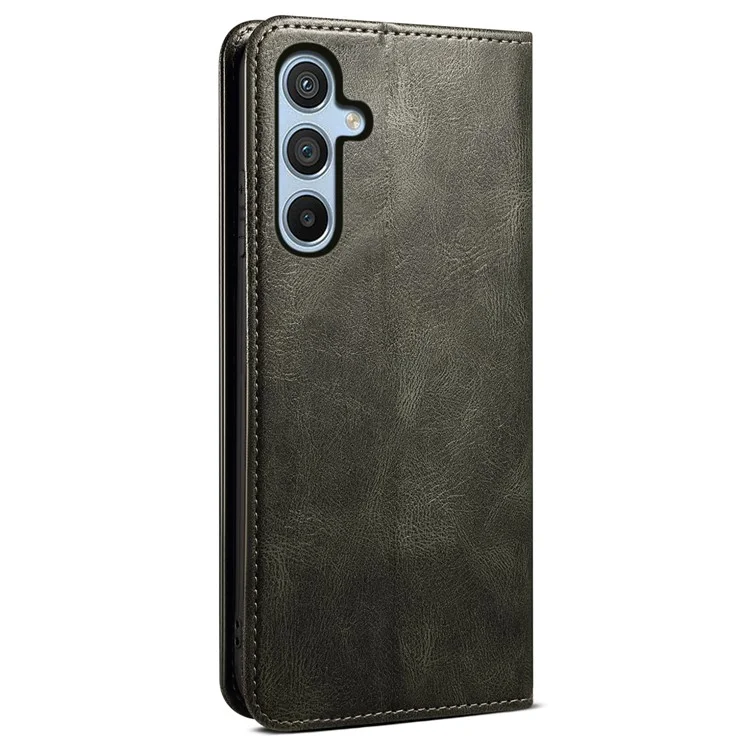 For Samsung Galaxy A05s 4G Case Mobile Phone Cover Stand Wallet TPU + PU Leather Shell - Green