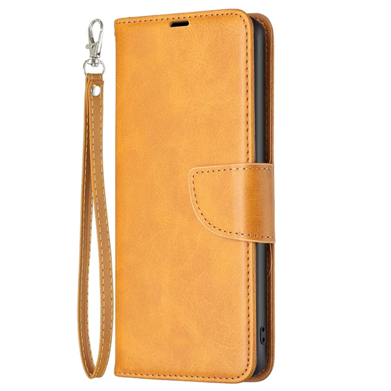 Per Samsung Galaxy A05s 4G Case Shockproof PU Leather Phone Cover Stand Wallet - Giallo