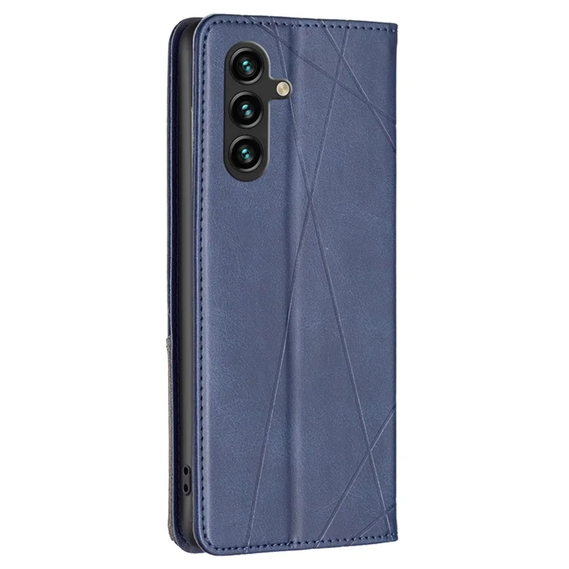 Étui de téléphone pour Samsung Galaxy A05s 4G Étui en cuir imprimé Coque de téléphone - Bleu