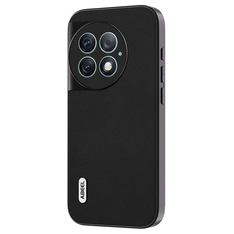ABEEL Per OnePlus Ace 2 Pro 5G Custodia Texture Ibrida Protettiva Cover per Telefono - Nero