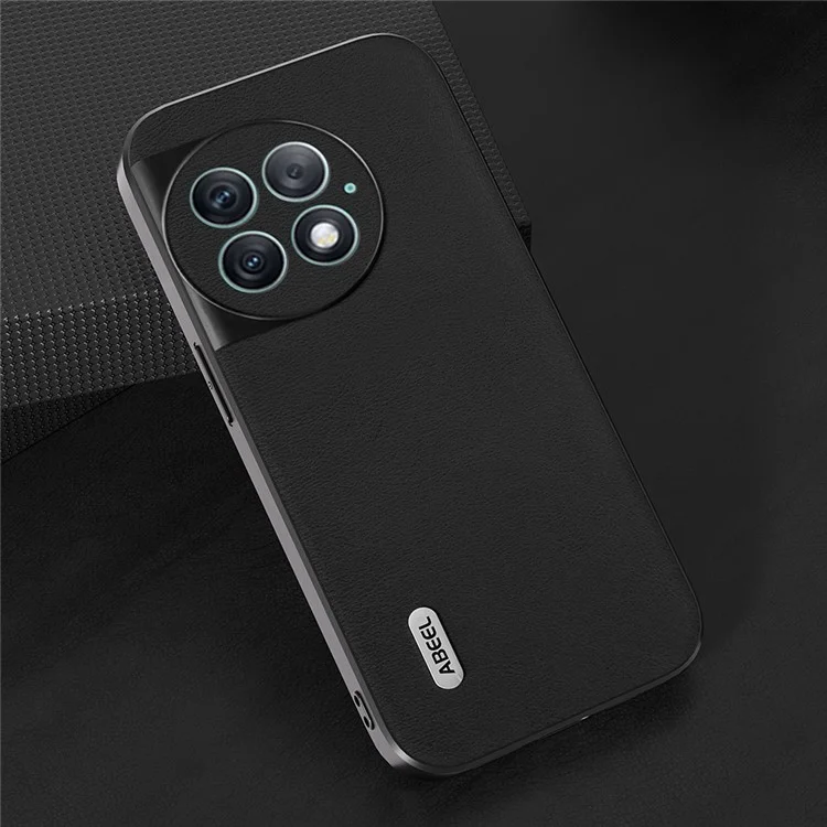 ABEEL Per OnePlus Ace 2 Pro 5G Custodia Texture Ibrida Protettiva Cover per Telefono - Nero