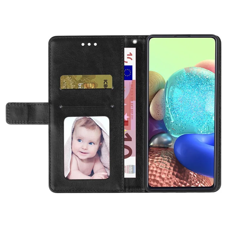HT01 Für Motorola Edge 40 Neo 5G Hülle Y-förmige Linien Prägung Leder Handyhalterung - Schwarz