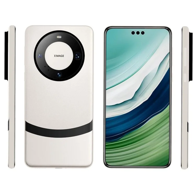 TPU Phone Protector for Huawei Mate 60 Pro+ Case Transparent Phone Shell (Big Rear Lens Hole)