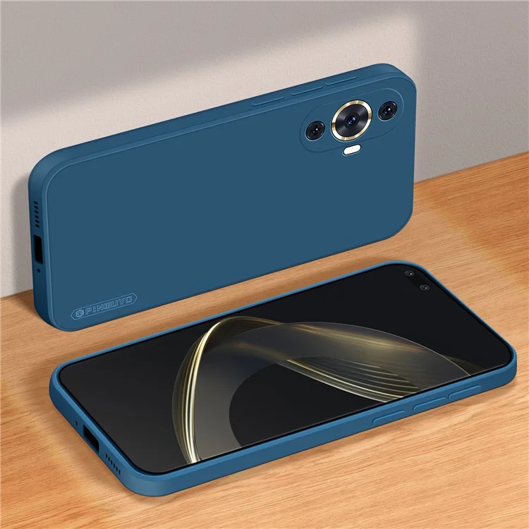 PINWUYO JK Touching Series for Huawei nova 11 Pro / nova 11 Ultra Case Soft TPU Mobile  Phone Cover - Navy Blue