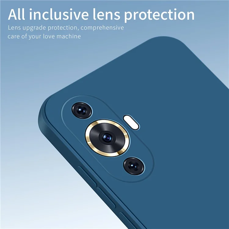 PINWUYO JK Touching Series for Huawei nova 11 Pro / nova 11 Ultra Case Soft TPU Mobile  Phone Cover - Navy Blue