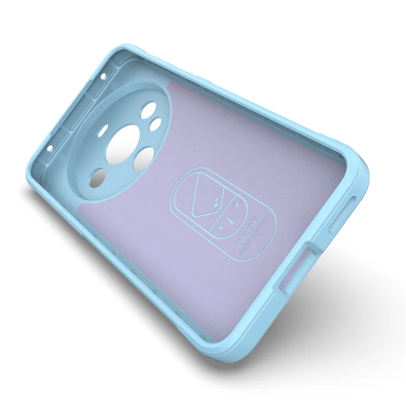 Pour Huawei Mate 60 Case TPU Soft TPU Ropiged Thelo Couverture - Bébé Bleu