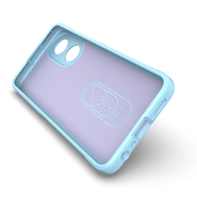 For Oppo A78 4G Case Soft TPU Protective Back Shell Cover - Baby Blue