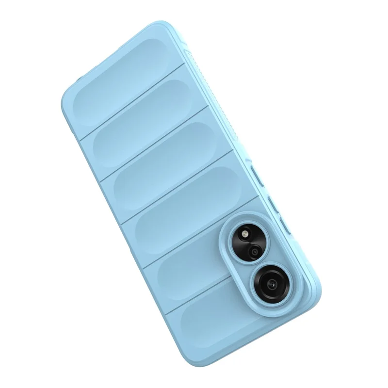For Oppo A78 4G Case Soft TPU Protective Back Shell Cover - Baby Blue
