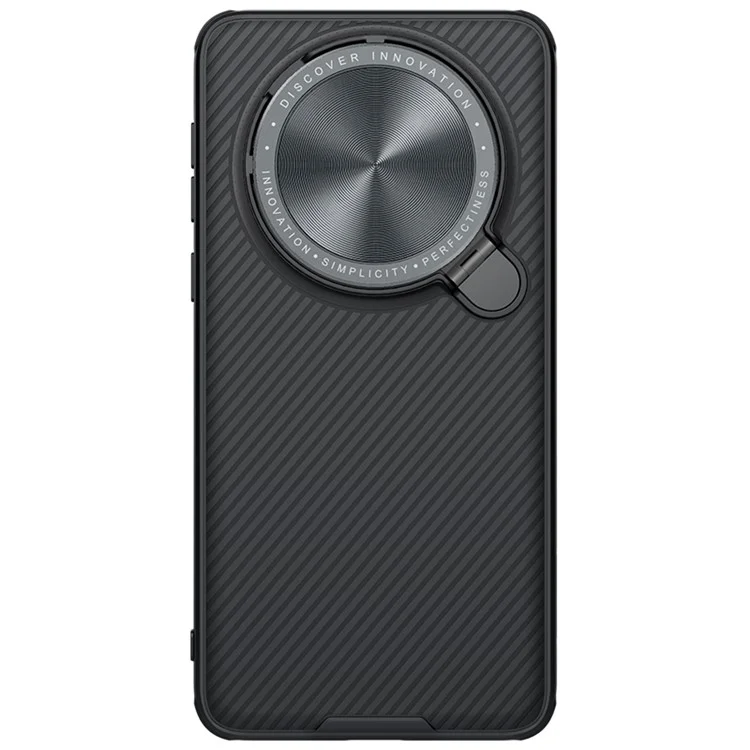NILLKIN CamShield Prop Магнитная серия для Huawei Mate 60 Pro / 60 Pro+ Чехол Крышка объектива Подставка Чехол для телефона - Черный