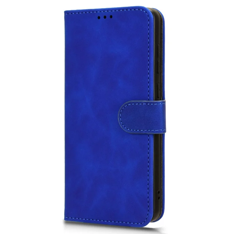 For Samsung Galaxy A05 4G Case Anti-drop Leather Phone Cover Wallet with Stand Function - Blue