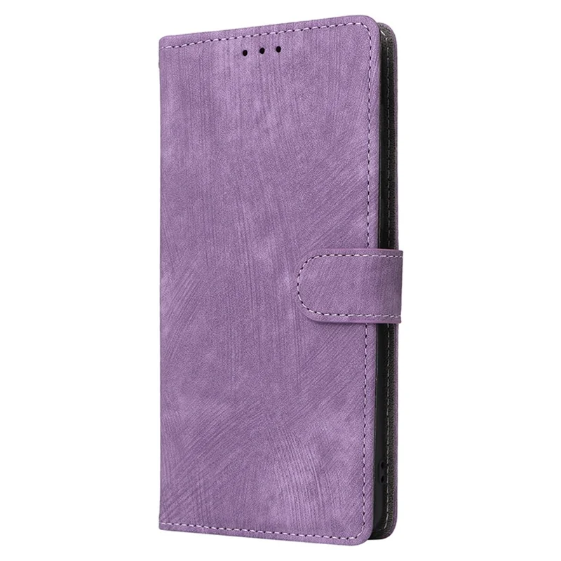 Läderför Huawei Mate 60 Pro / Mate 60 Pro+ Etui med RFID-skydd Plånboksöverdrag med rem - Lila