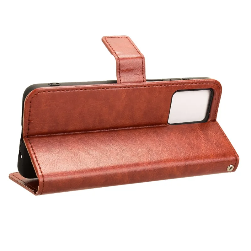 For Motorola Moto G54 5G / G54 Power 5G / G64 5G / G64y 5G Case Shockproof Leather Wallet Stand Phone Cover - Brown