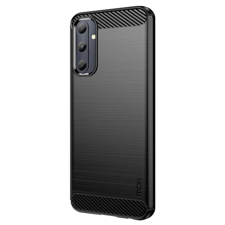 MOFI JK TPU Series-1 For Samsung Galaxy A05s 4G Cover Soft TPU Brushed Cell Phone Case - Black