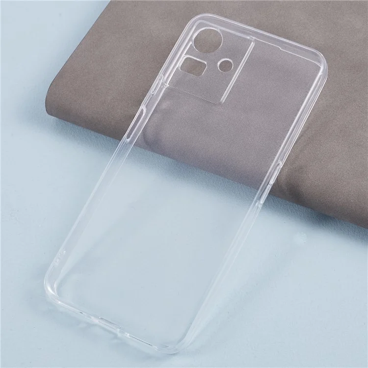 Precise Cutout TPU Cover for Cubot Note 50 Case Shockproof Slim Phone Shell - Transparent