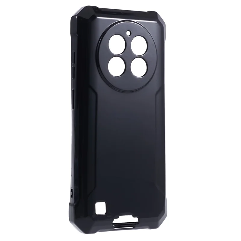 For Oukitel WP28 Case Soft TPU Precise Cutout Protective Phone Cover - Black