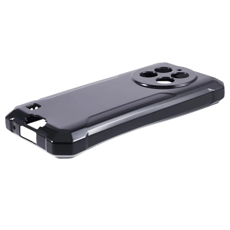 For Oukitel WP28 Case Soft TPU Precise Cutout Protective Phone Cover - Black