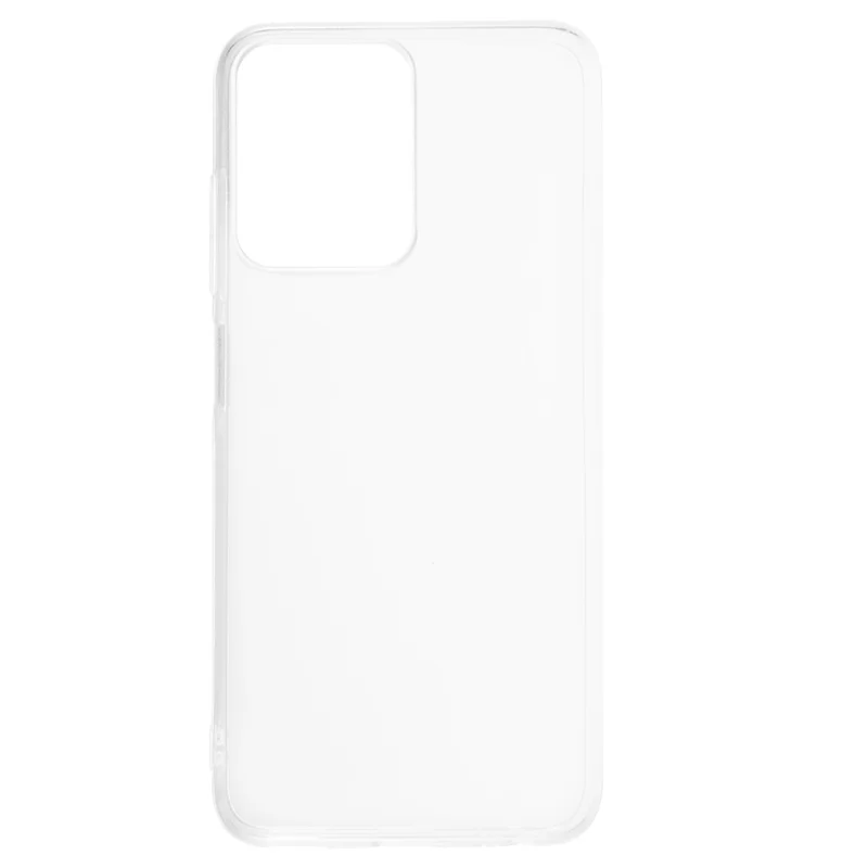 Anti-Drop Phone Cover para Capa Oukitel C35 Large Hole Cutout Cell Phone TPU Phone Protector - Transparente