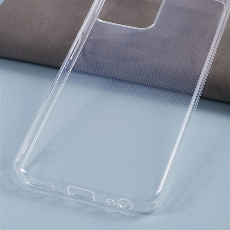 Anti-Drop Phone Cover para Capa Oukitel C35 Large Hole Cutout Cell Phone TPU Phone Protector - Transparente