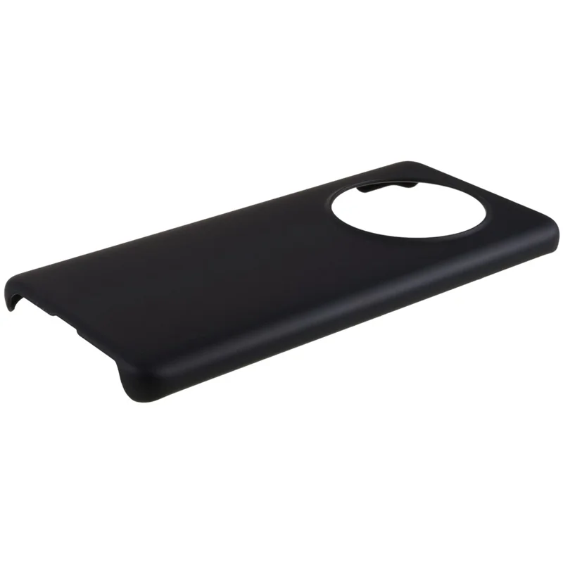 For Huawei Mate 60 Pro Cell Phone Case Anti-Scratch Rubberized PC Phone Cover - Black