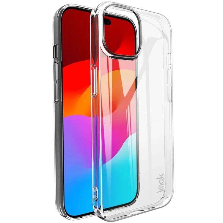 IMAK Crystal Case II Pro para iPhone 15 Plus Case Funda de PC Dura Cubierta de Teléfono Protectora