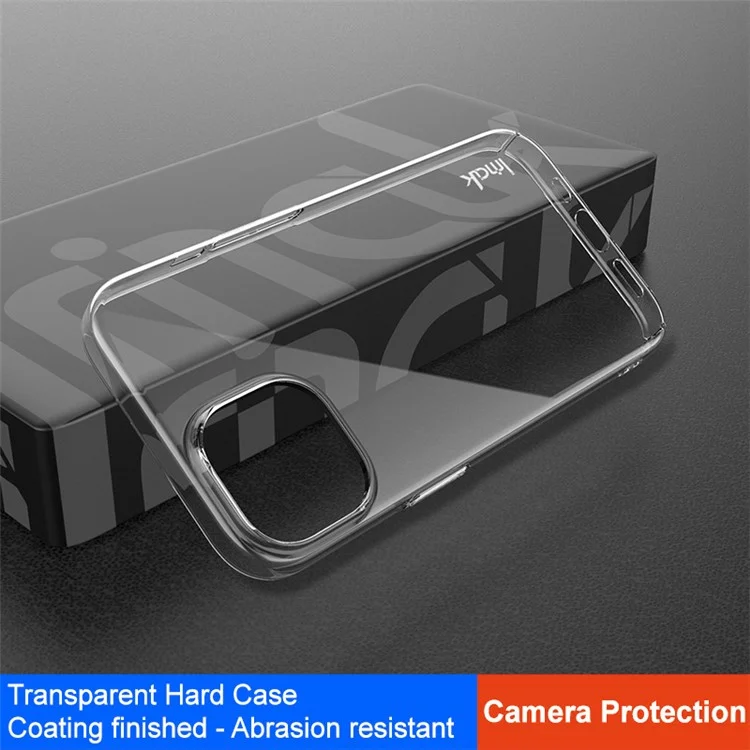 IMAK Crystal Case II Pro para iPhone 15 Plus Case Funda de PC Dura Cubierta de Teléfono Protectora