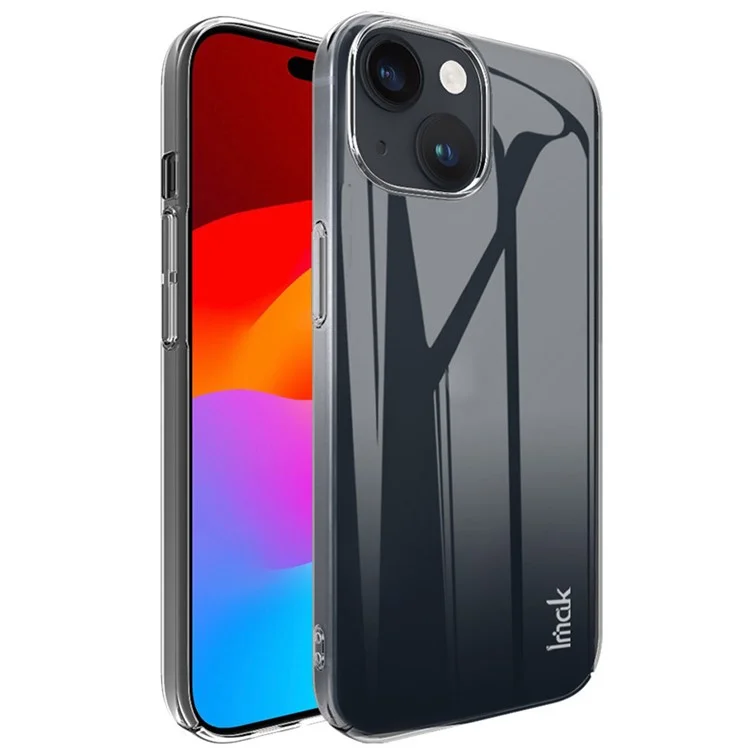 IMAK Crystal Case II Pro para iPhone 15 Plus Case Funda de PC Dura Cubierta de Teléfono Protectora