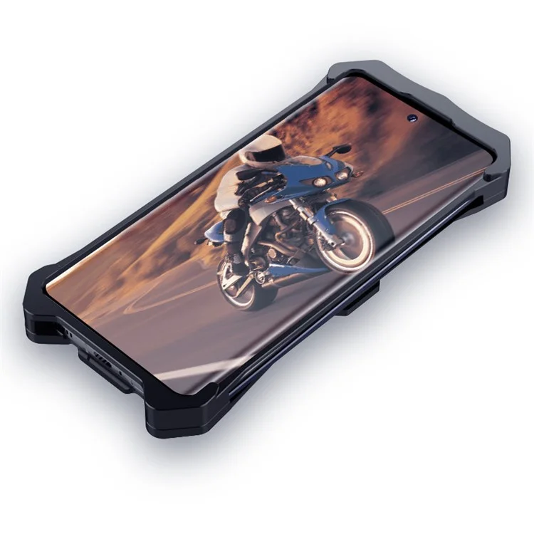 For Motorola Edge 40 Pro 5G / Moto X40 5G Case Hard Aluminum Alloy Shockproof Phone Protector