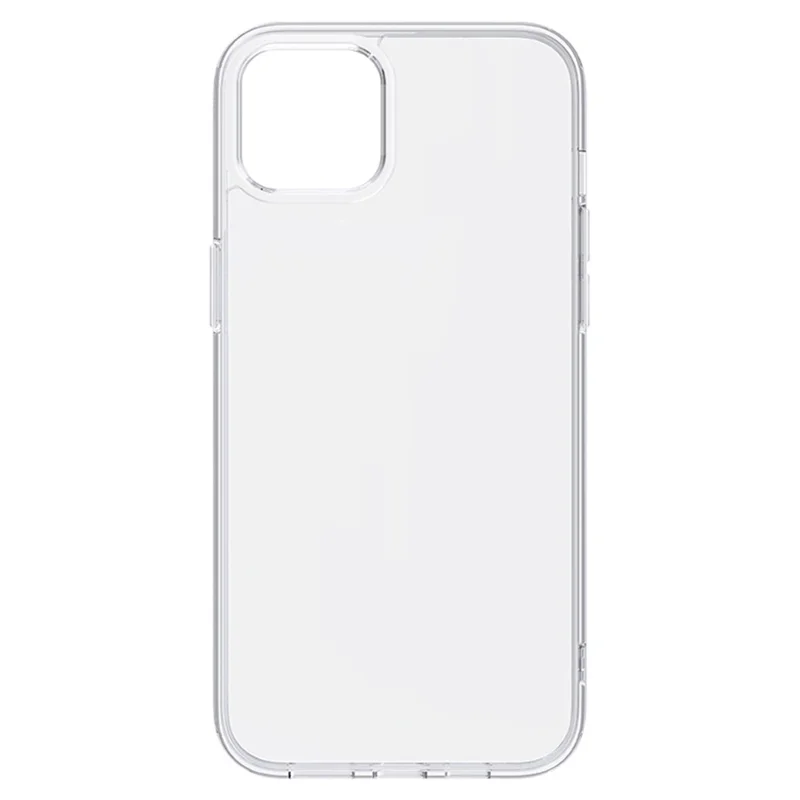 TOTU PC-04 para iPhone 15 Plus Funda Transparente de PC + TPU Cubierta Protectora de Teléfono