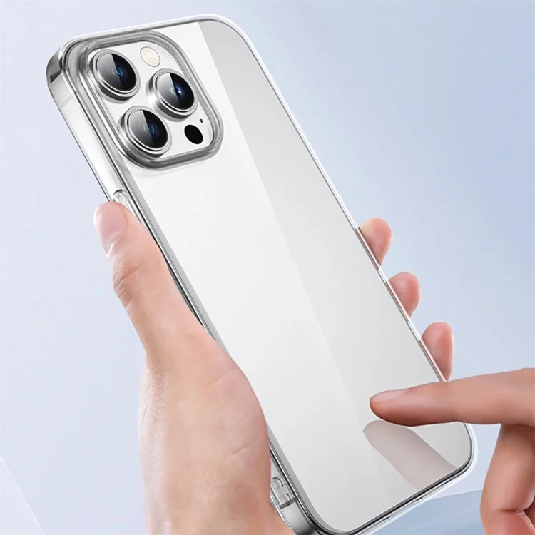 TOTU PC-01 For iPhone 15 Pro Max Clear Phone Case Precise Cutout TPU Back Cover