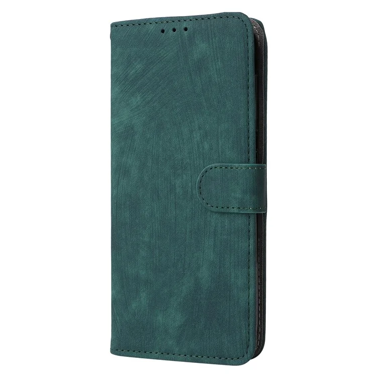 For Fairphone 5 Phone Case RFID Blocking Stand Phone Wallet Cover with Strap - Green