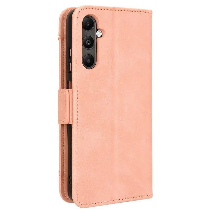 For Samsung Galaxy A05s 4G / M14 4G Case PU Leather Wallet Phone Cover with Card Slots - Pink