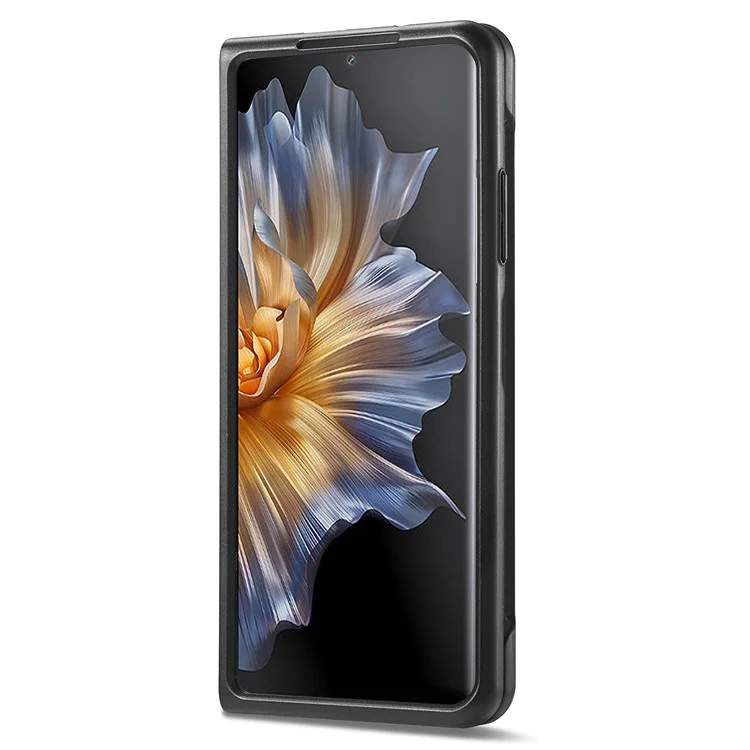 LC.IMEEKE Для телефона Honor Magic Vs 5G Чехол из искусственной кожи + ТПУ + EVA с текстурой углеродного волокна