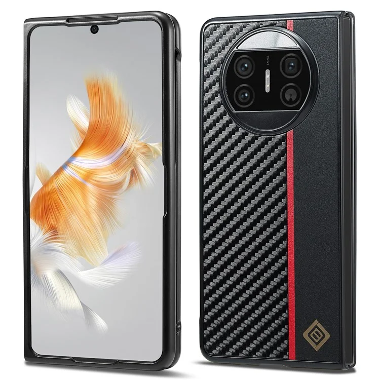 LC.IMEEKE Pour Huawei Mate X3 5G Étui Cuir PU+TPU+EVA Étui de protection pour téléphone