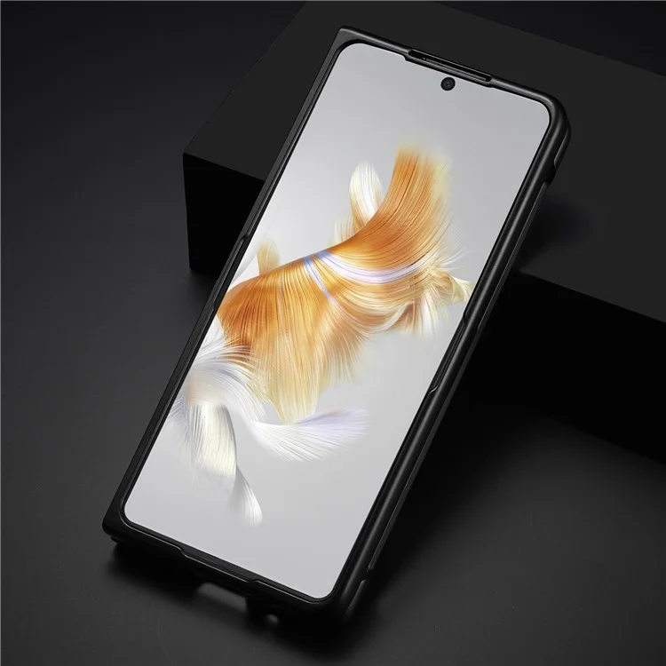 LC.IMEEKE Pour Huawei Mate X3 5G Étui Cuir PU+TPU+EVA Étui de protection pour téléphone