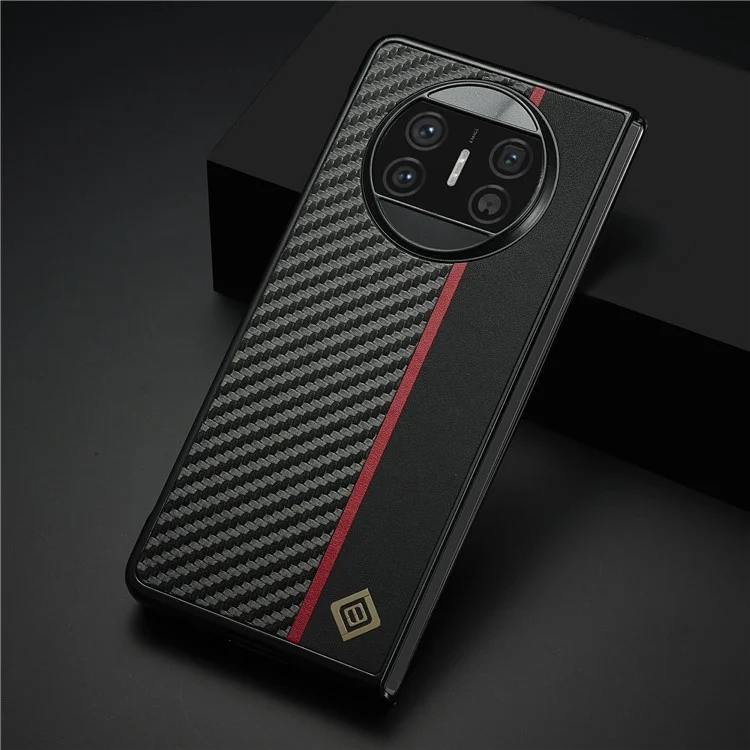 LC.IMEEKE Pour Huawei Mate X3 5G Étui Cuir PU+TPU+EVA Étui de protection pour téléphone