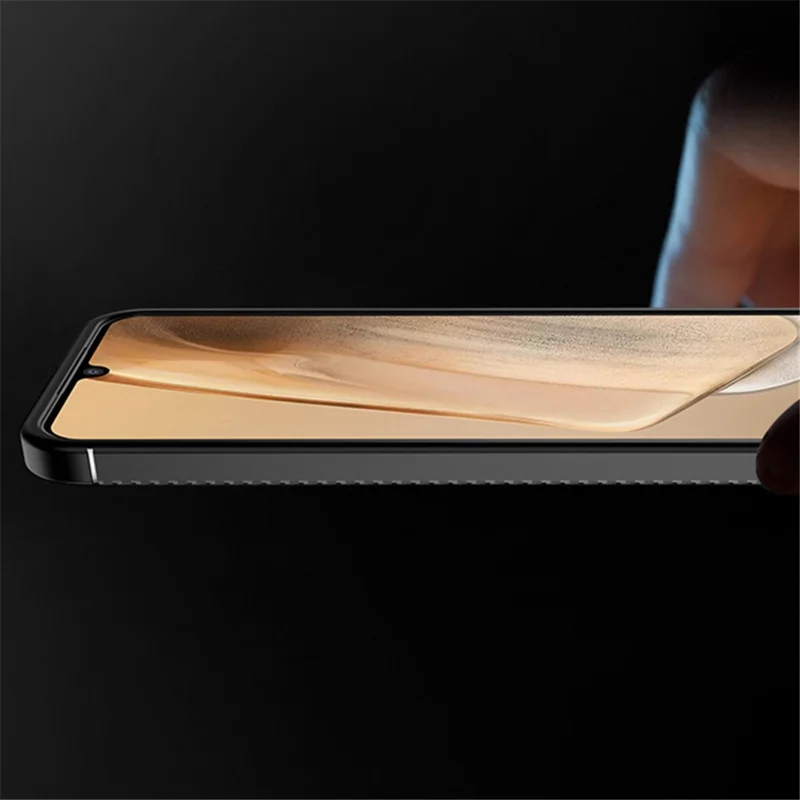 Coque Pour Samsung Galaxy A05 4G Soft TPU Fibre Texture Housse de Téléphone