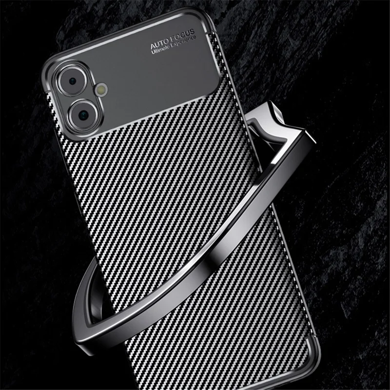 Coque Pour Samsung Galaxy A05 4G Soft TPU Fibre Texture Housse de Téléphone