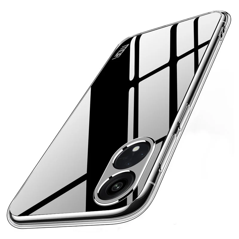 MOFI til Oppo A38 4G TPU-telefonbeskyttelse Gennemsigtig støvdækkende skal Telefonbeskyttelse