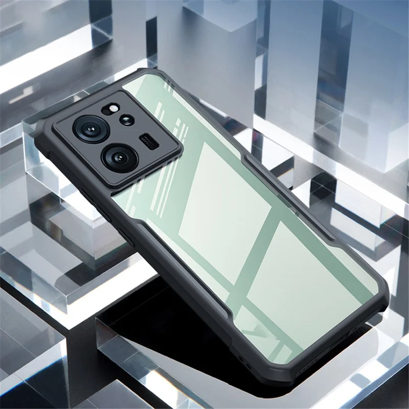XUNDD para Xiaomi 13T Pro / 13T Funda Rígida Trasera del Teléfono Anticorrosión Acrílica+TPU Carcasa Delgada para Teléfono