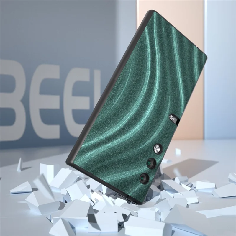 Milky Way Series For Honor V Purse Case PU Leather+PC Shockproof Phone Cover - Green