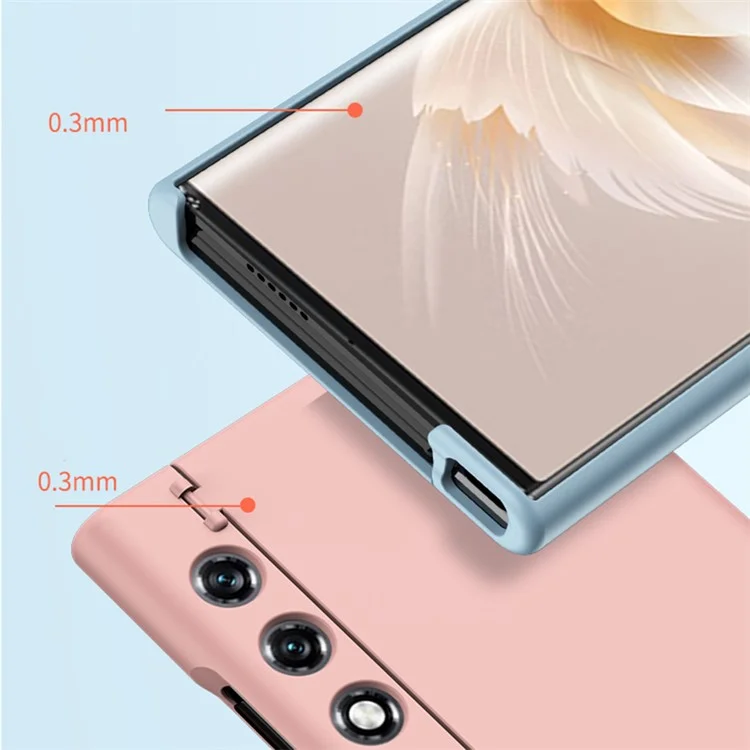 Для Чести V Кошелек Case Hard PC Skin Touch Copact Protection Protect - Голубые