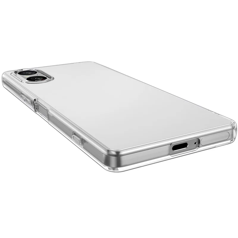 Per Sony Xperia 5 V Cover Antifimatura Trasparente Flessibile Custodia Telefonica in TPU