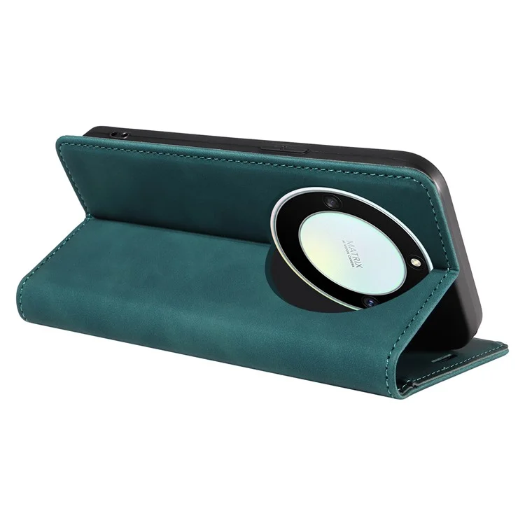 BETOPNICE 003 Para Honor X9a 5G / X40 5G / Magic5 Lite 5G Funda de Cartera de Cuero con Bloqueo RFID - Verde
