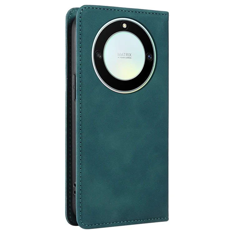 BETOPNICE 003 Para Honor X9a 5G / X40 5G / Magic5 Lite 5G Funda de Cartera de Cuero con Bloqueo RFID - Verde