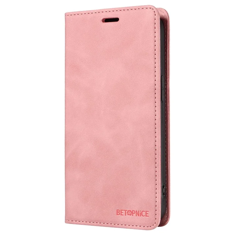 BETOPNICE 003 For Honor 90 Lite 5G / X50i 5G Чехол-бумажник с блокировкой RFID - Розовый
