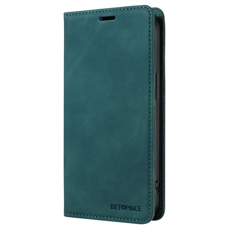 BETOPNICE 003 Чехол-кошелек для Huawei Mate 60, кожаный, с подставкой, с блокировкой RFID, зеленый