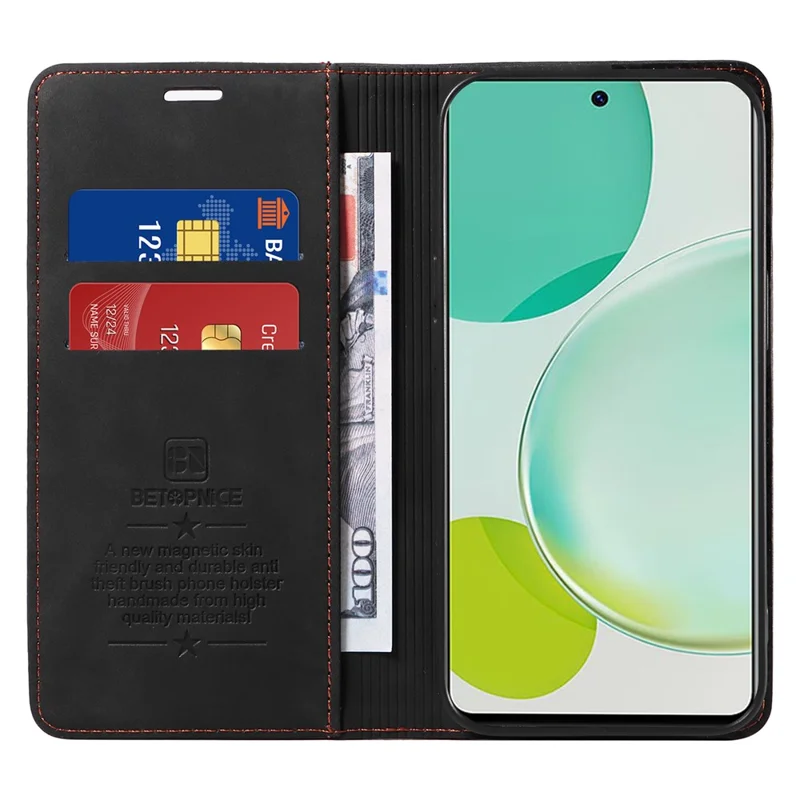 BETOPNICE 003 Чехол-книжка для Huawei nova 11i / Maimang 20 / Enjoy 60 Pro - черный